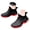 Red, variant on Mens Rain Boots Non-Slip Wear-Resistant Outdoor Working Fishing Water Shoes Rubber Chelsea Ankle Boots