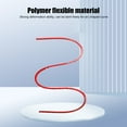 thumbnail image 4 of Plantilla de Curva Flexible, Tira de Perfil de Carpintería Resiliencia Portátil 78.7in Para Proyectos de Madera, 4 of 7