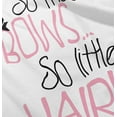 thumbnail image 4 of So Many Bows So Little Hair Daughter Youth T Shirt Tee Girls Infant Toddler Brisco Brands 12M, 4 of 5