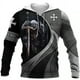 thumbnail image 3 of Sudadera con capucha vintage con estampado 3D de los Caballeros Templarios para hombre, ropa informal de gran tamaño, sudaderas con capucha, ropa para hombre, jerséis de manga larga, 3 of 5