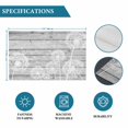 thumbnail image 6 of White Dandelion Placemats Set of 4, Spring Flowers Plants Vintage Gray Wood Placemats for Dining Table, Place Mats for Kitchen Tabletop, Waterproof Wipeable Dining Table Mats Set, 6 of 9