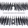 thumbnail image 3 of Injueey 10 piezas de alfombrillas con pinchos para jardín con ganchos en forma de U, red protectora para exteriores, tiras de plástico para Jardín y Patio, 3 of 6