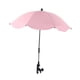 thumbnail image 5 of Paraguas con clip, sombrilla para plantas, impermeable, compacto, moderno, ideal para playa, viajes, camping y actividades al aire libre. Rosa, 5 of 8