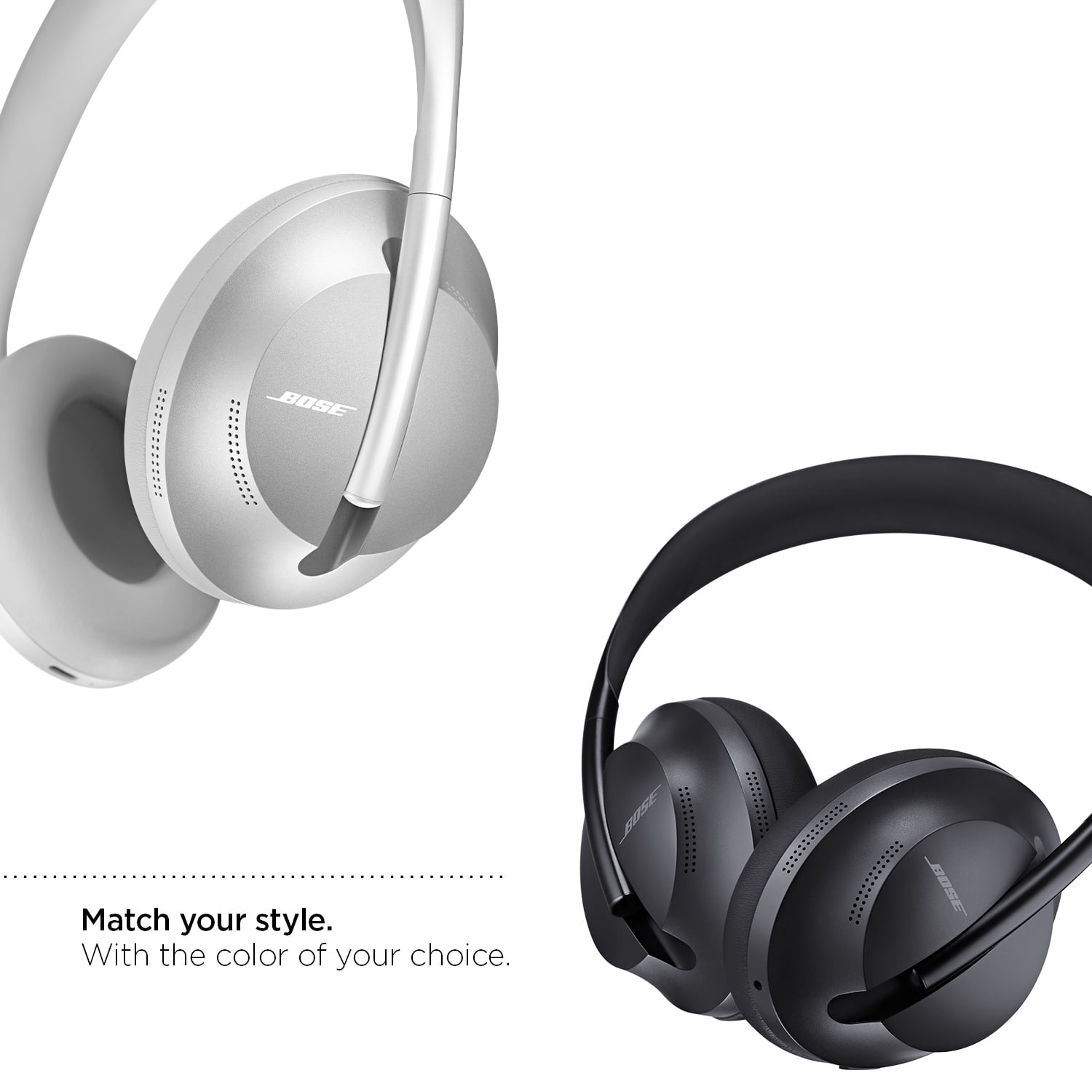 Bose Noise Cancelling Headphones 700 Over-Ear Wireless Bluetooth Earphones,  Black