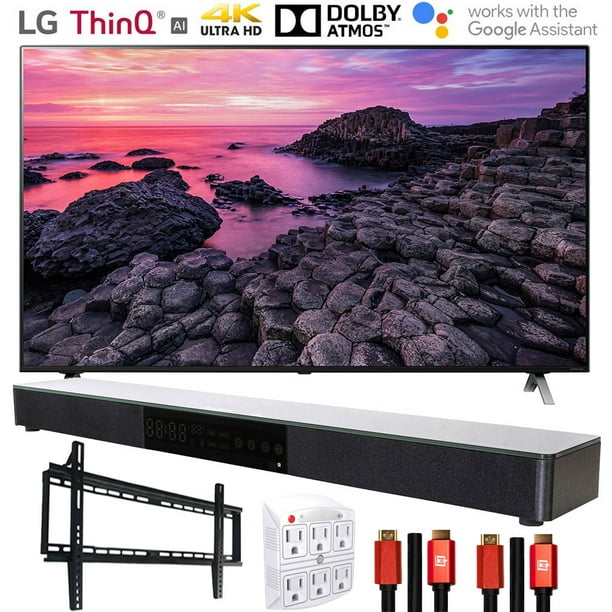 LG 65NANO90UNA 65" Nano 9 Series 4K Smart UHD NanoCell TV with AI ThinQ