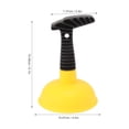 thumbnail image 5 of Sink Plunger, Powerful Mini Slip with Proof Handle, Efficient Small Drain Plunger for Bathroom Drains, Shower, Bathtub, Toilet, RV and Kitchen Sink Type 2, 5 of 9