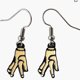 thumbnail image 1 of EasyLife Juguetes Acrílico Diversión- Pendientes creativos Pendientes de miércoles Regalo de vacaciones para mujer, 1 of 8