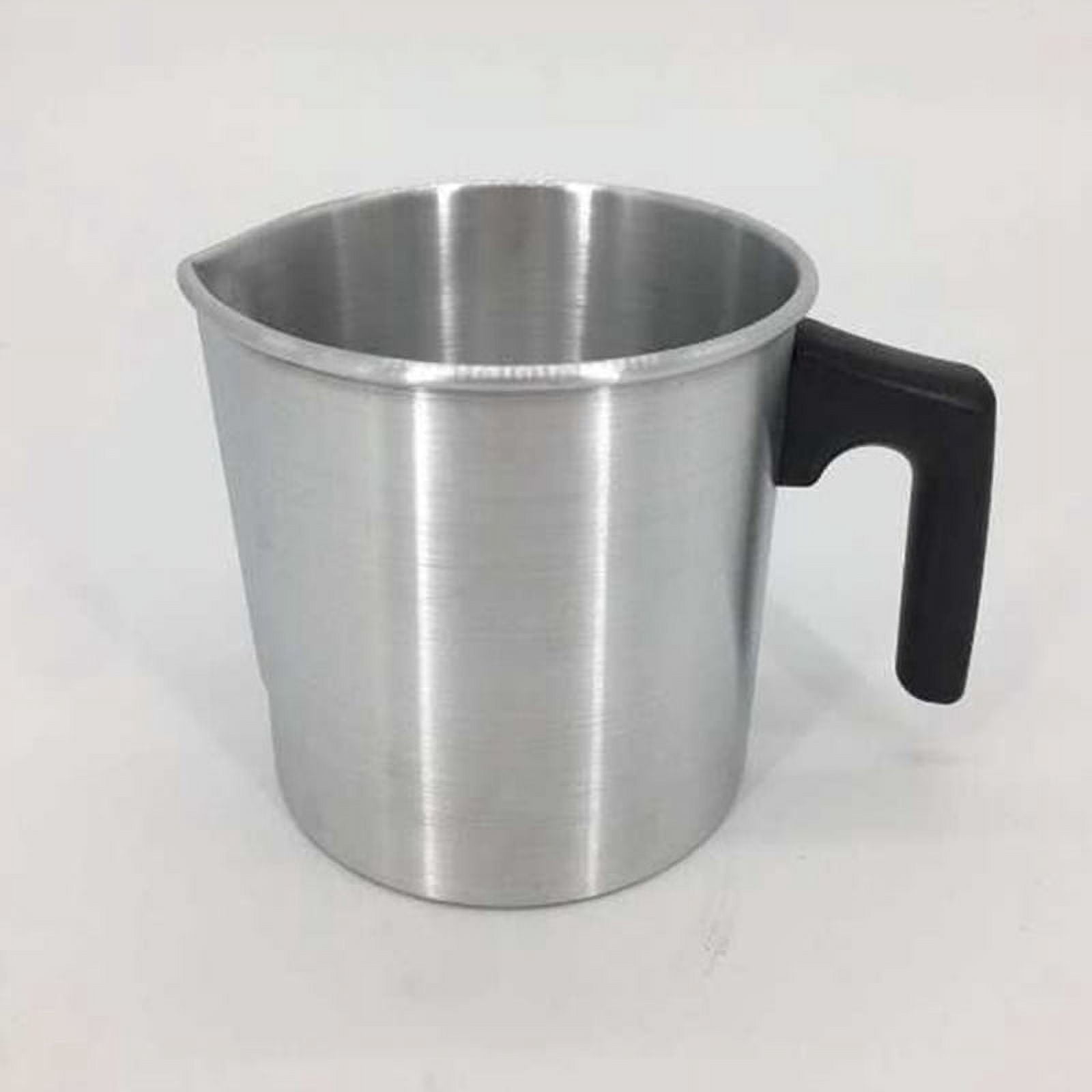 3X 1.2L Candle Melting Pot Wax Melting Cup Wax Melting Pot Candle Making Pouring Pot for Home DIY Candle Store,3 x Candle Melting Pot,silver
