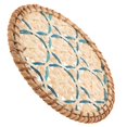thumbnail image 2 of Coasters with Heat Insulation for Tea Coffee Cups Rustic Woven Mat Decorative Pa, 2 of 5