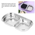 thumbnail image 4 of Stainless Steel Seasoning Dish Snack Plate Dipping Bowl Kitchen Tableware, 4 of 7