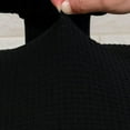 thumbnail image 4 of LQCrafK Office Chair Covers, Elastic Stretch Computer Chair Seat Slipcovers Super Fit Anti-dust Desk Seat Cover Spandex Removable Washable Kitchen Chair Protective Cover, 4 of 7