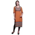 thumbnail image 1 of Bimba Straight Tunic Dresses For Women Printed Kurti Summer Wear Kurta, 1 of 5
