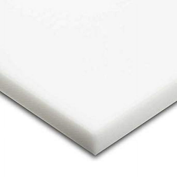PVC Closed Cell Expanded Sheet 1/2" (12mm) x 24" x 24" - White