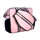 thumbnail image 3 of Bolsa de Pickleball, bolso de mano de Pickleball con correa ajustable, profesional para mujer Rosa y negro, 3 of 9