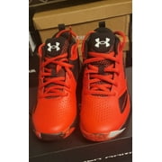Under Armour LOCKDOWN 5 BASKETBALL SHOE - KIDS Red 13K