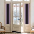 thumbnail image 2 of Purple Black Ombre Window Privacy Film, Modern Gradient Abstract Art Static Cling UV Sun Blocking Heat Control Window Tint Day and Night, Non-Adhesive One Way Windows Privacy Cover 17.7''x78.7'', 2 of 7