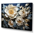 thumbnail image 2 of Designart "Unveiled Beauty Of Peonies" Peonies Canvas Art Print, 2 of 7