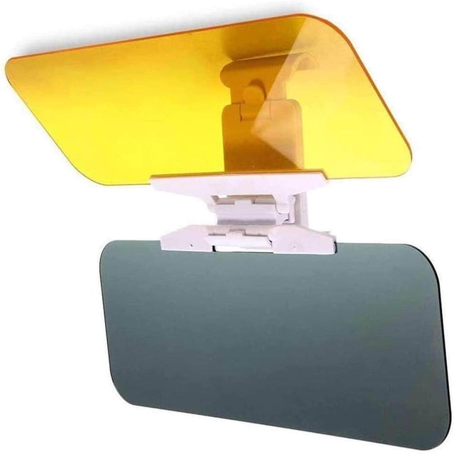 2 In 1 Anti Visor Day Night Driving, Sun Screen Visor HD Car, Car Sun Visor Extender Anti Blocker