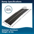 thumbnail image 4 of Silver Spring Aluminum Multi-Fold Wheelchair Ramp - 7' Long, 4 of 7