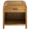 thumbnail image 5 of !nspire Modern Engineered Wood & Laminated Veneer 1 Drawer Night Table - Natural, 5 of 6