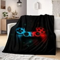 thumbnail image 5 of Gaming Blanket for Boys Fleece Cozy Gamer Gift Throw Blanket Gaming Video Games Bed Blanket for Teens Kids Game Room Decor Plush Blanket for Suit for Bedroom Couch Birthday Gift(80''X60''), 5 of 6