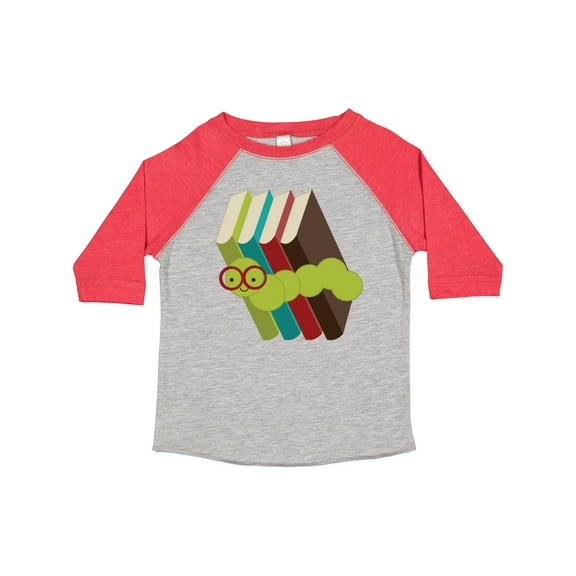 Inktastic Bookworm Books Reading Boys or Girls Toddler T-Shirt