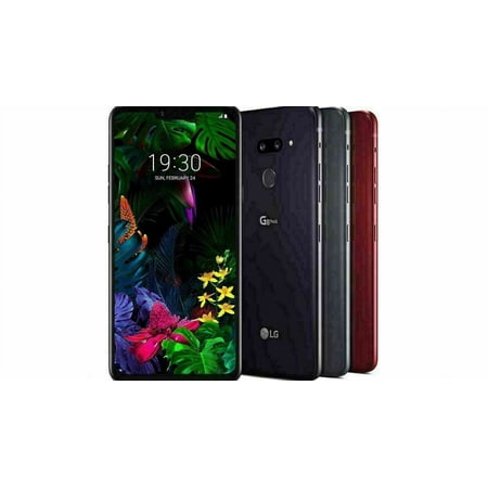 Pre-Owned LG G8 ThinQ Smartphone 128GB, Sprint Carrier Variant,Charger With Type C cable + LG G8 ThinQ Phone - Silver