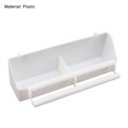 thumbnail image 7 of Huanledash Parrot Feeder with Perch Stick 2 Compartments Leak-proof Feeding Dish Bite Resistant Cage Accessories Plastic Bird Trough Pet Water Food Dispenser Bird Supplies, 7 of 7