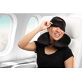 thumbnail image 6 of Brookstone Travel Neck Pillow Set - Classic Memory Foam Head and Neck Pillow and Sleep Eye Mask, 6 of 7