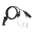 thumbnail image 3 of Auricular para walkie talkie, auricular para walkie talkie con auriculares para walkie talkie, auriculares de radio bidireccional, construcción robusta, 3 of 12