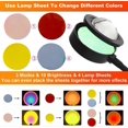 thumbnail image 3 of Sunset Lamp, 15 Colors LED Sunset Projection Lamp 360 Rotation USB 10 Adjustable Brightness Sunset Projector Romantic Decorative Atmosphere Lamp for B, 3 of 5