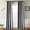 Awning Black & White, variant on PETGLE Room Darkening Curtains for Bedroom, Living Room 50 X 108, BOCH-KC101A-108 (1 Panel) Flambe Blue