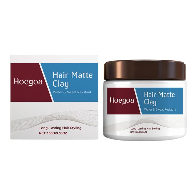 Hair Matte Clay Water & Sweat Resistant, Long- Lasting Hair Styling
