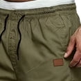thumbnail image 4 of Horkkom Work Shorts for Men Summer Elastic Waist Drawstring Hiking Shorts Outdoor Gym Workout Shorts with Pockets L, 4 of 4