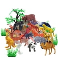 thumbnail image 1 of Set de juguetes BAIVYLE Safari Animals 53 piezas para niños de 3 a 5 años, 1 of 8