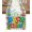 White, variant on Table Runner Dresser Scarves 70 Inch Long,Back to School Season Linen Dining Table Runners Star Colorful Crayon on Burlap Tabletop Scarf for Wedding Holiday Party Kitchen