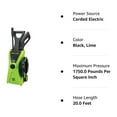 Portland 1750 Psi 1.3 Gpm Electric Pressure Washer Saney, 1750 PSI at 1.3 GPM, Electric Pressure Washer, 110V - Walmart.com