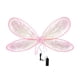 thumbnail image 2 of Alas de hada, alas de mariposa, accesorios de disfraz para festival de Halloween Rosa, 2 of 9