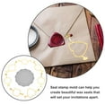 thumbnail image 3 of WHAMVOX Molds Invitation Wax Seal Mold Kit 10.00X10.00X0.30CM Golden, 3 of 8