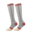 thumbnail image 1 of Adults Men Women Zipper Compression Socks Open Toe Compression Stockings Socks, 1 of 1