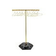 thumbnail image 2 of Yinanstore 1/6 Scale Doll Garment Rack Mini Iron Action Figure Clothes Rack Doll Wardrobe Furniture for Diorama Dollhouse Supplies Decor Gold, 2 of 8