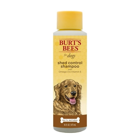 Burt's Bees Shed Control Dog Shampoo with Omega-3 and Vitamin E, 16 (Best Way To Control Dog Shedding)