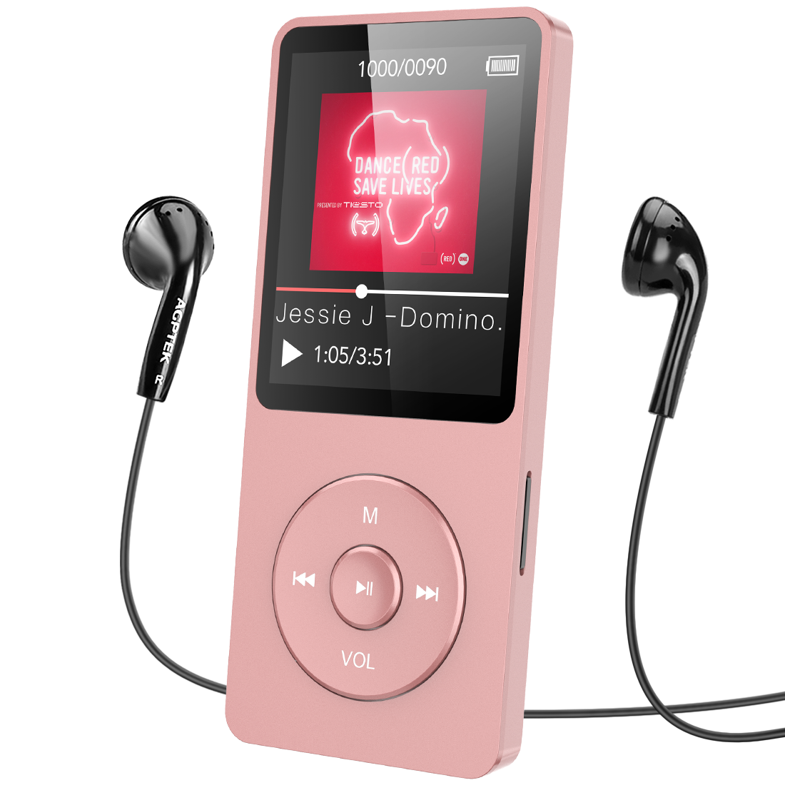 MP3 Player Bluetooth 8GB Potable Digital Audio Player Hi Fi Lossless 