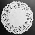 thumbnail image 2 of Papel De Tapetes De Encaje De 600 Piezas, Manteles Decorativos Redondos De 4,5 Pulgadas, Revestimientos Para Pasteles, Postres Al Horno, 2 of 8