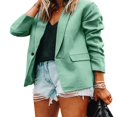 thumbnail image 2 of Womens Suit Coat Jacket Open Front Long Sleeve Work Office Blazer, 2 of 7