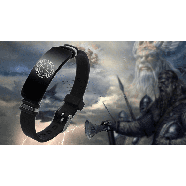 Viking shop compass bracelet