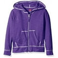 thumbnail image 2 of Hanes Girls Slub Jersey Full-Zip Hoodie, Sizes 4-16, 2 of 2