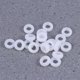 thumbnail image 3 of 20 pares de 40 anillos antideslizantes de silicona para gafas, retenedores redondos y cómodos, para niños y adultos (blanco semitransparente)., 3 of 8
