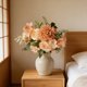 thumbnail image 5 of Yhmxh Flores artificiales de rosas e hortensias, ramo de seda con tallos, tallos de flores RFaux para bodas, fiestas, arreglos florales, decoración de mesas y centros de mesa para el hogar., 5 of 6
