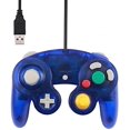 thumbnail image 1 of Arrocent GC Controller, Replacement for Gamecube Controller, Compatible with Wired USB Game Cube Controller/PC Windows 7 8 10 (ClearBlue), 1 of 5